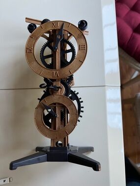 Da Vinci  Machines Series Clock 10" Incomplete